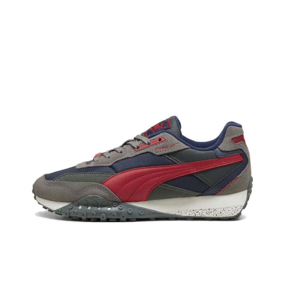 Men'S Shoes Puma Sneakers - PUMA Blktop Rider Textil, Piel Sintética