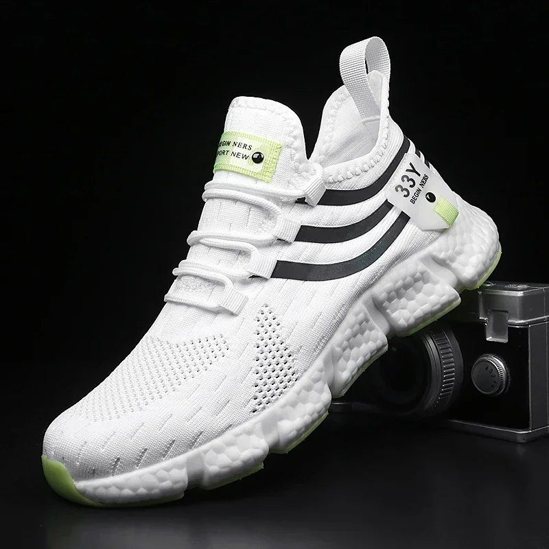 Men'S Shoes For Tennis - Zapatillas de deporte de malla transpirable