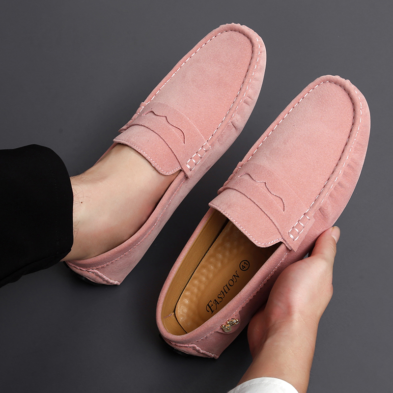 Boat Shoe Leather - Mocasines de cuero de ante con