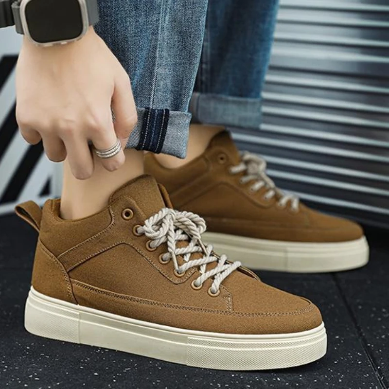 Zapatos de lona de suela grues - Men'S Shoes Increase Height reseña y precio