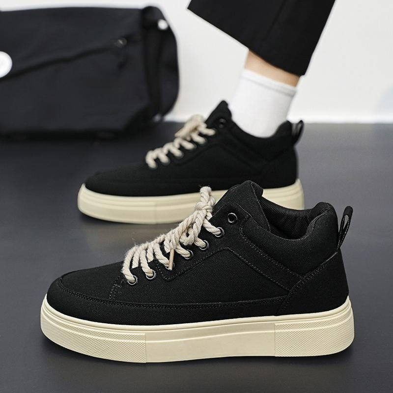 Zapatos de lona de suela grues - Men'S Shoes Increase Height reseña y precio