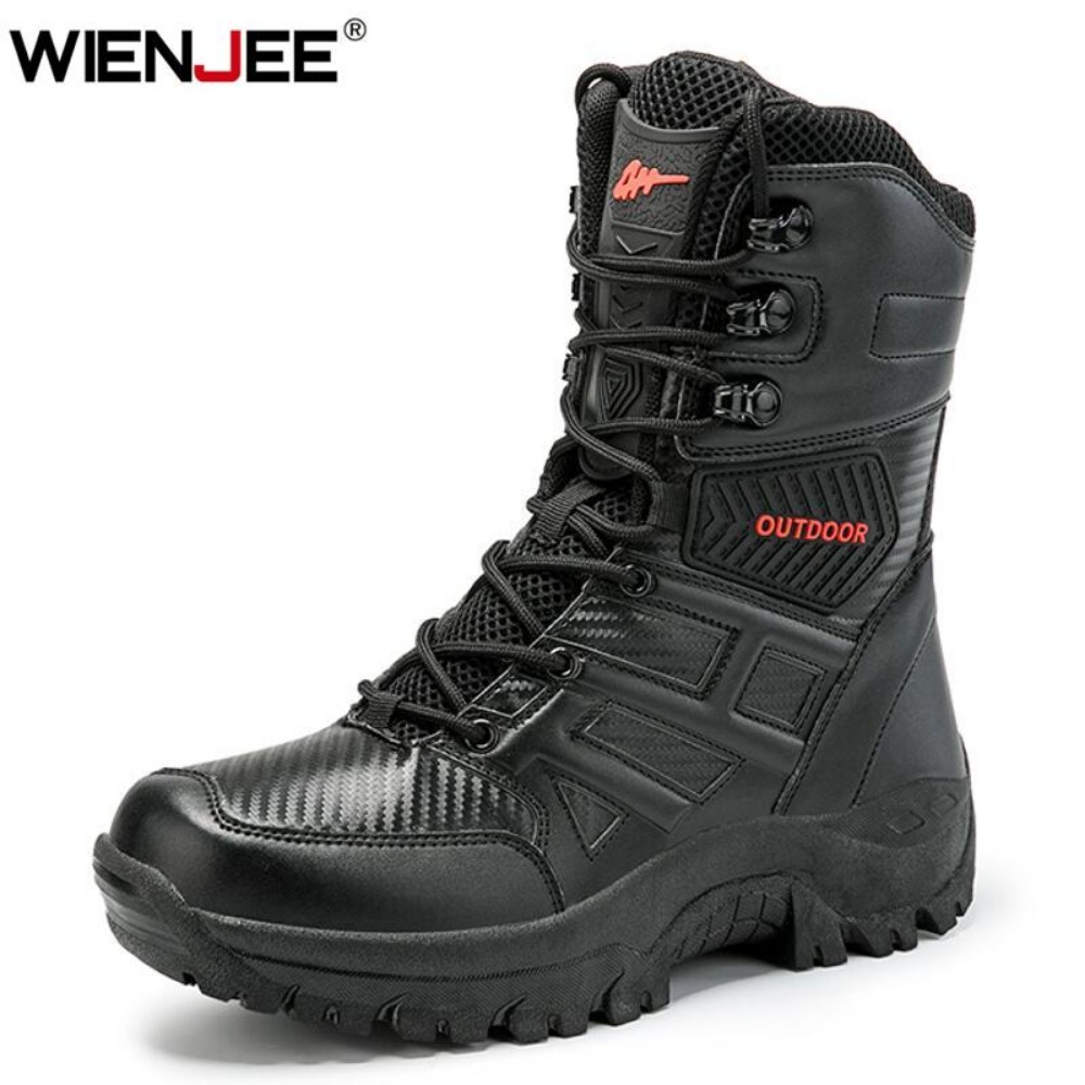 Botas de cuero de alta calidad - Men Shoes Brand reseña y precio