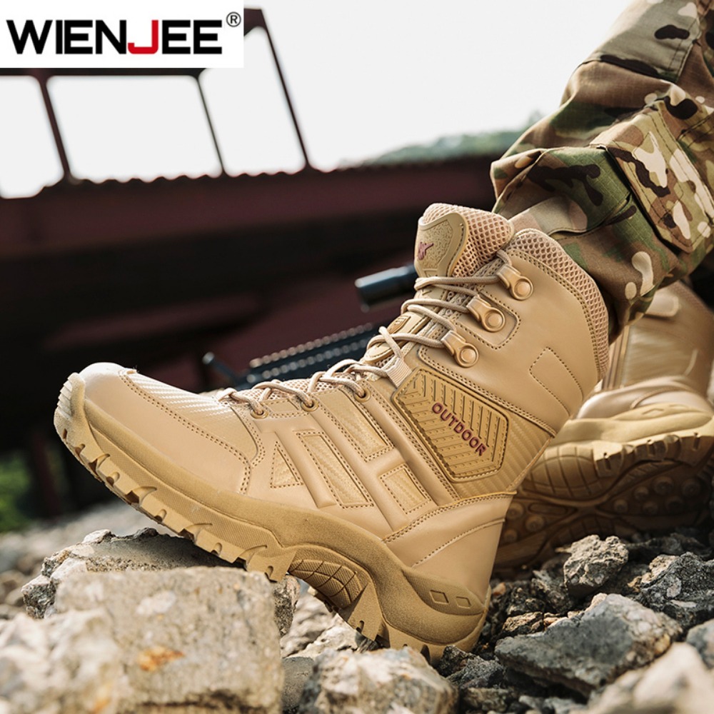 Botas de cuero de alta calidad - Men Shoes Brand reseña y precio