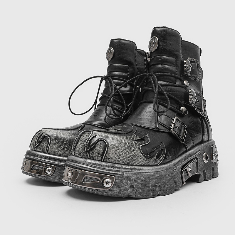 Botas de Motociclista para Hom - Men'S Shoes Increase Height reseña y precio