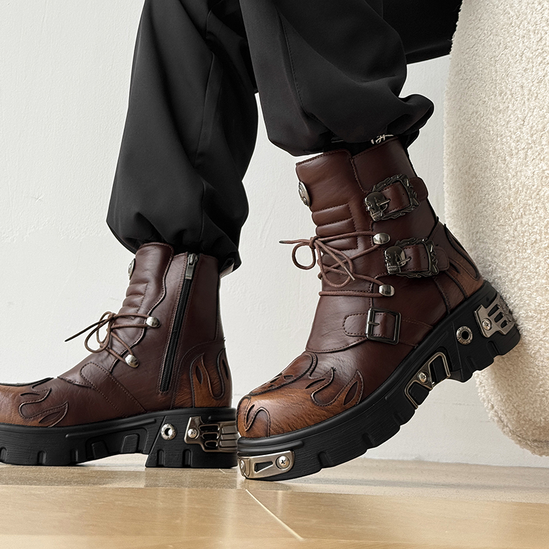 Botas de Motociclista para Hom - Men'S Shoes Increase Height reseña y precio
