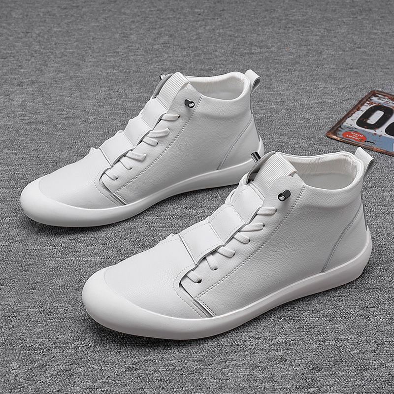 Zapatillas altas de cuero genu - Boat Shoe Leather reseña y precio