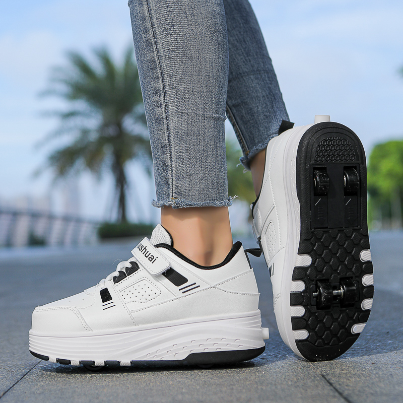 Zapatillas con ruedas retrácti - Men'S Shoes For Running reseña y precio