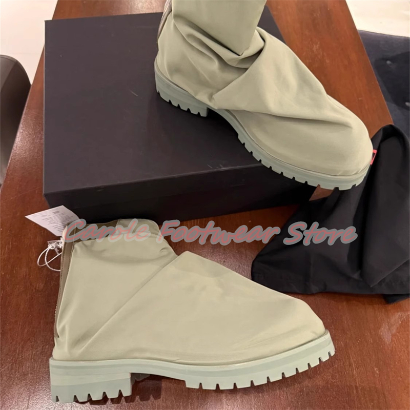 Botas altas de tela de nailon  - Men'S Shoes Increase Height reseña y precio
