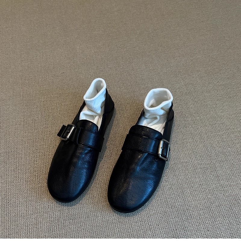 Zapatos planos de mujer, zapat - Boat Shoe Leather reseña y precio