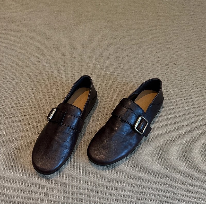 Zapatos planos de mujer, zapat - Boat Shoe Leather reseña y precio