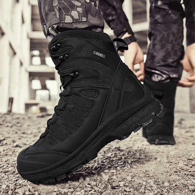 Nuevas botas tácticas para hom - Men Shoes Brand reseña y precio