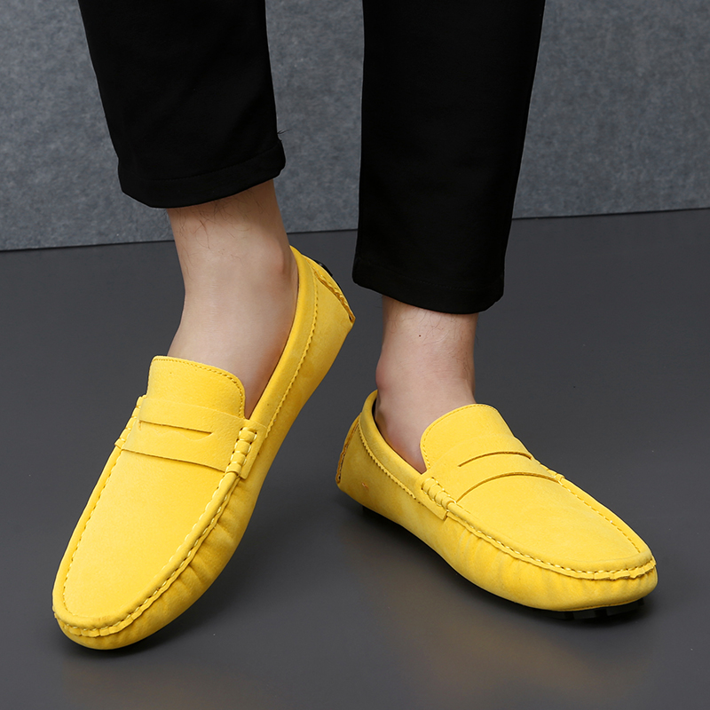 Mocasines de cuero de ante con - Boat Shoe Leather reseña y precio