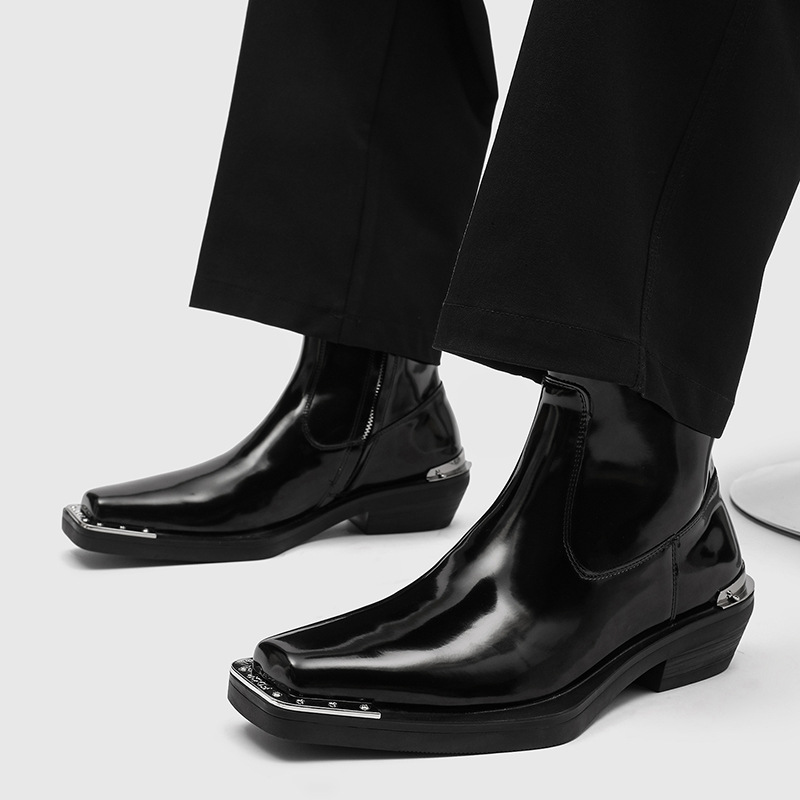 Botas chelsea punk rock de dis - Men Shoes Brand reseña y precio