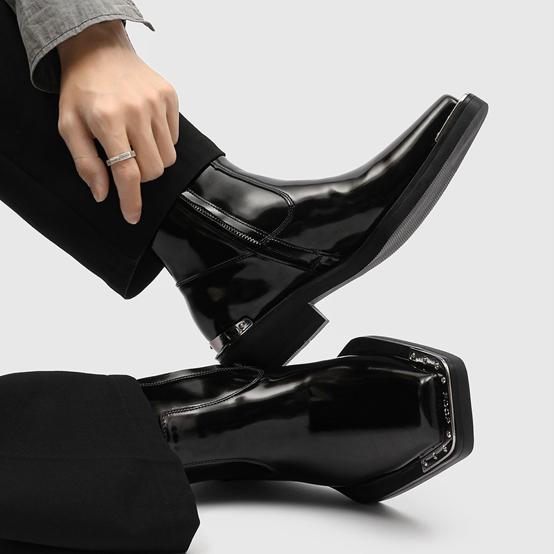 Botas chelsea punk rock de dis - Men Shoes Brand reseña y precio