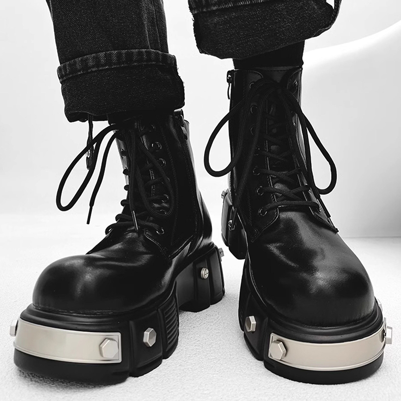 Botas de plataforma alta de di - Men Shoes Brand reseña y precio