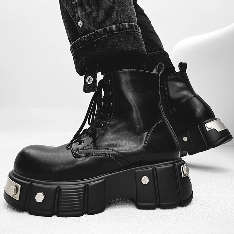 Botas de plataforma alta de di - Men Shoes Brand reseña y precio