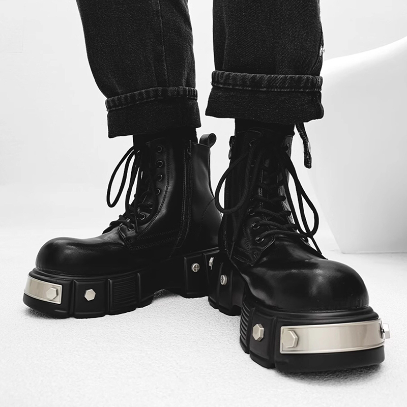 Botas de plataforma alta de di - Men Shoes Brand reseña y precio
