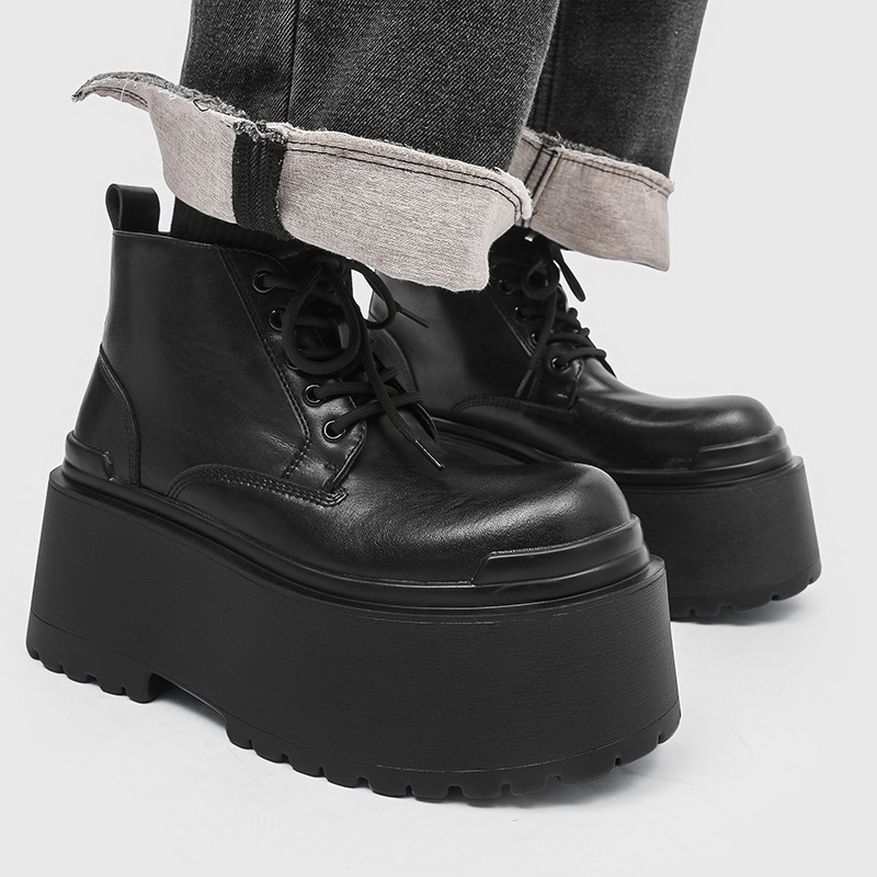 Botas informales con plataform - Men Shoes Brand reseña y precio