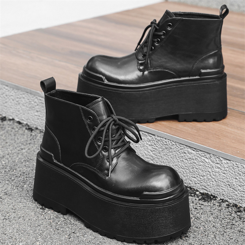 Botas informales con plataform - Men Shoes Brand reseña y precio