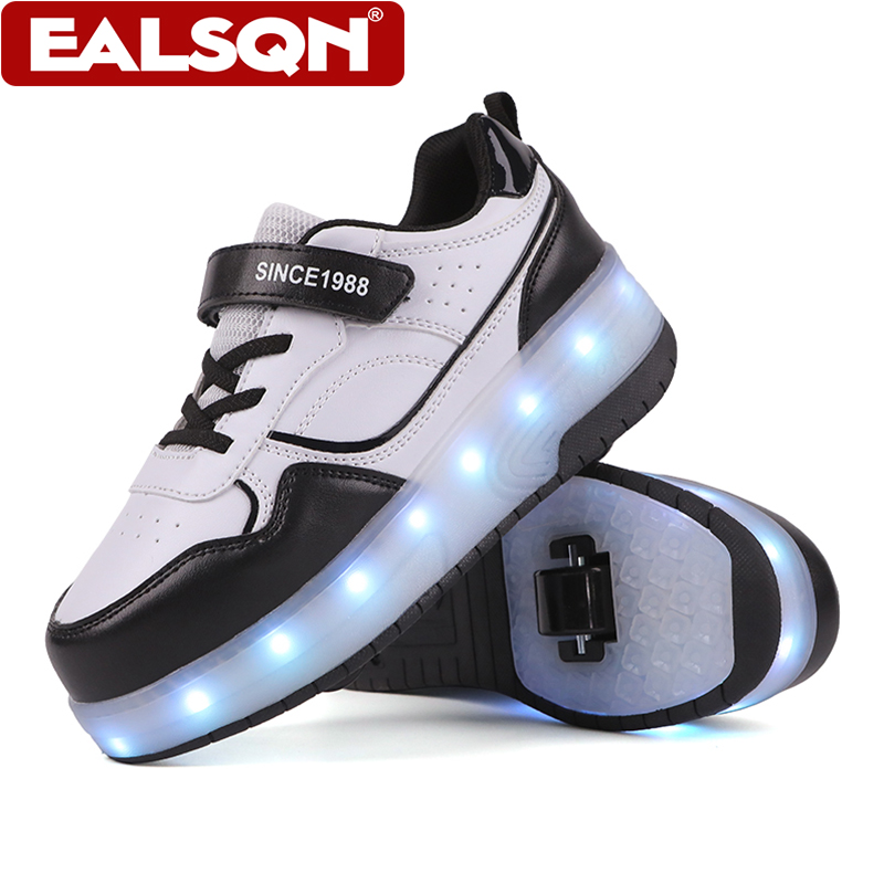 Nuevos patines con ruedas LED  - Men'S Shoes For Running reseña y precio
