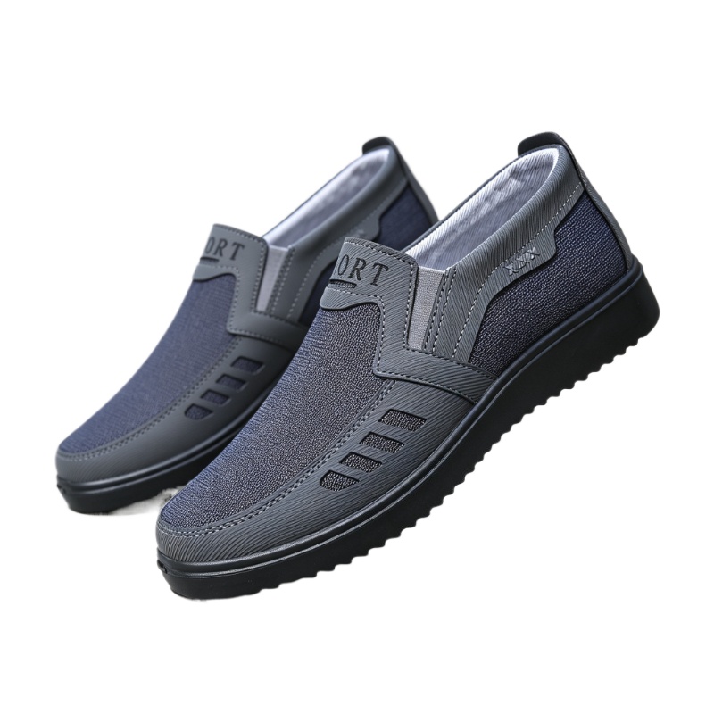 Mocasines de lona sin cordones - Men'S Shoes For Sale reseña y precio